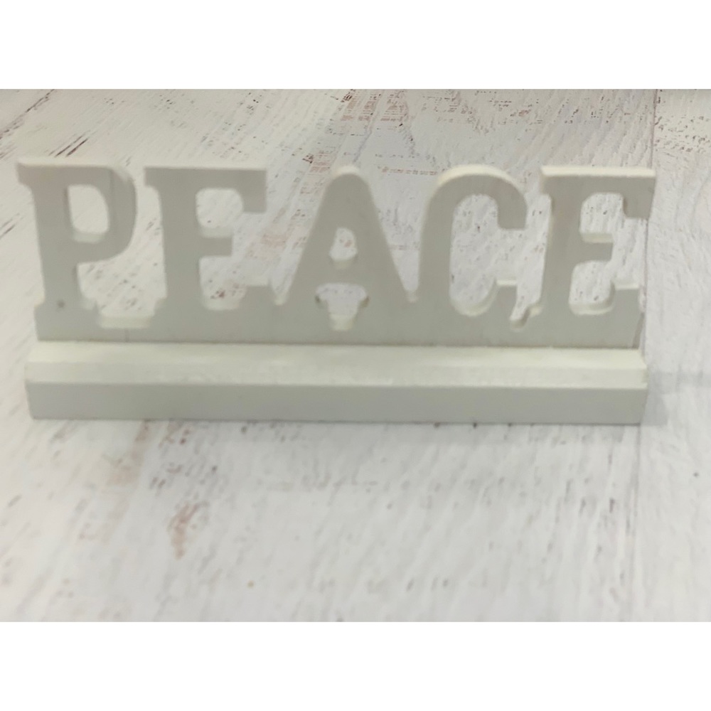 Caligirl “Peace” Table Desk Sign